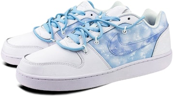 (W) 【カスタムシューズ】ナイキ エバノン ロー「ホワイトブルーグラデーション」 AQ1779-100(Team叁-女款NE蓝S-BOX) Lookbook (W) 【カスタムシューズ】ナイキ エバノン ロー「ホワイトブルーグラデーション」 AQ1779-100(Team叁-女款NE蓝S-BOX)