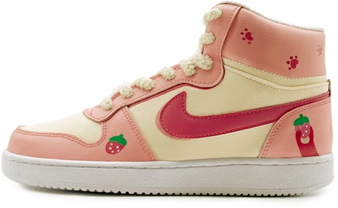 (W) 나이키 에버논 미드 '벚꽃 핑크' (커스텀) AQ1778-100(Team40-女款草莓熊玫红粉) Buy (W) 나이키 에버논 미드 '벚꽃 핑크' (커스텀) AQ1778-100(Team40-女款草莓熊玫红粉)