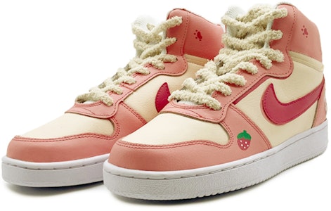 (W) 나이키 에버논 미드 '벚꽃 핑크' (커스텀) AQ1778-100(Team40-女款草莓熊玫红粉) Lookbook (W) 나이키 에버논 미드 '벚꽃 핑크' (커스텀) AQ1778-100(Team40-女款草莓熊玫红粉)