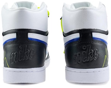 (W) 나이키 에버논 미드 '화이트 블루 블랙' (커스텀) AQ1778-100(Team40-女款远山黑蓝) Purchase (W) 나이키 에버논 미드 '화이트 블루 블랙' (커스텀) AQ1778-100(Team40-女款远山黑蓝)