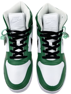 【定制球鞋】Nike EBERNON Mid 這在玩鞋 禮盒 幺雞 麻將 中國風 中幫 板鞋 女款 白綠 Shop 【定制球鞋】Nike EBERNON Mid 這在玩鞋 禮盒 幺雞 麻將 中國風 中幫 板鞋 女款 白綠