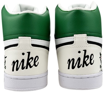 【定制球鞋】Nike EBERNON Mid 這在玩鞋 禮盒 幺雞 麻將 中國風 中幫 板鞋 女款 白綠 Purchase 【定制球鞋】Nike EBERNON Mid 這在玩鞋 禮盒 幺雞 麻將 中國風 中幫 板鞋 女款 白綠