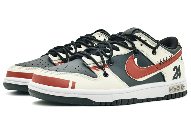 Shop (W) [定制鞋款] 耐克EIGHT% x Dunk Low '24K黑红复古' FD1232-001(Team-131-24K)