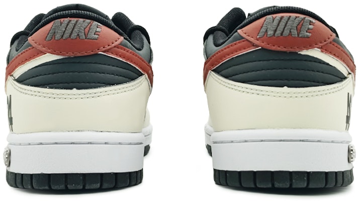 【定製球鞋】Nike Dunk EIGHT% 24K 美式復古 機車風 潮流 解構 特殊禮盒 防滑 低筒 板鞋 女款 黑紅 Details for 【定製球鞋】Nike Dunk EIGHT% 24K 美式復古 機車風 潮流 解構 特殊禮盒 防滑 低筒 板鞋 女款 黑紅