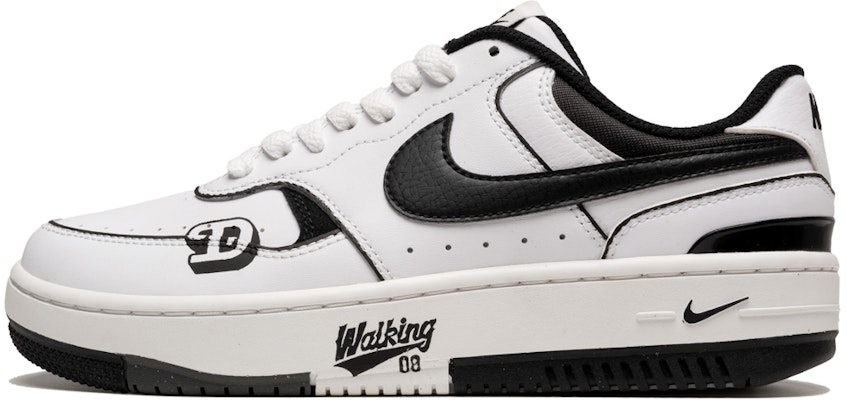 (W) 나이키 감마 포스 '블랙 화이트 레트로 캠퍼스' (커스텀) DX9176-100(TeamF-美式校园) Order (W) 나이키 감마 포스 '블랙 화이트 레트로 캠퍼스' (커스텀) DX9176-100(TeamF-美式校园)