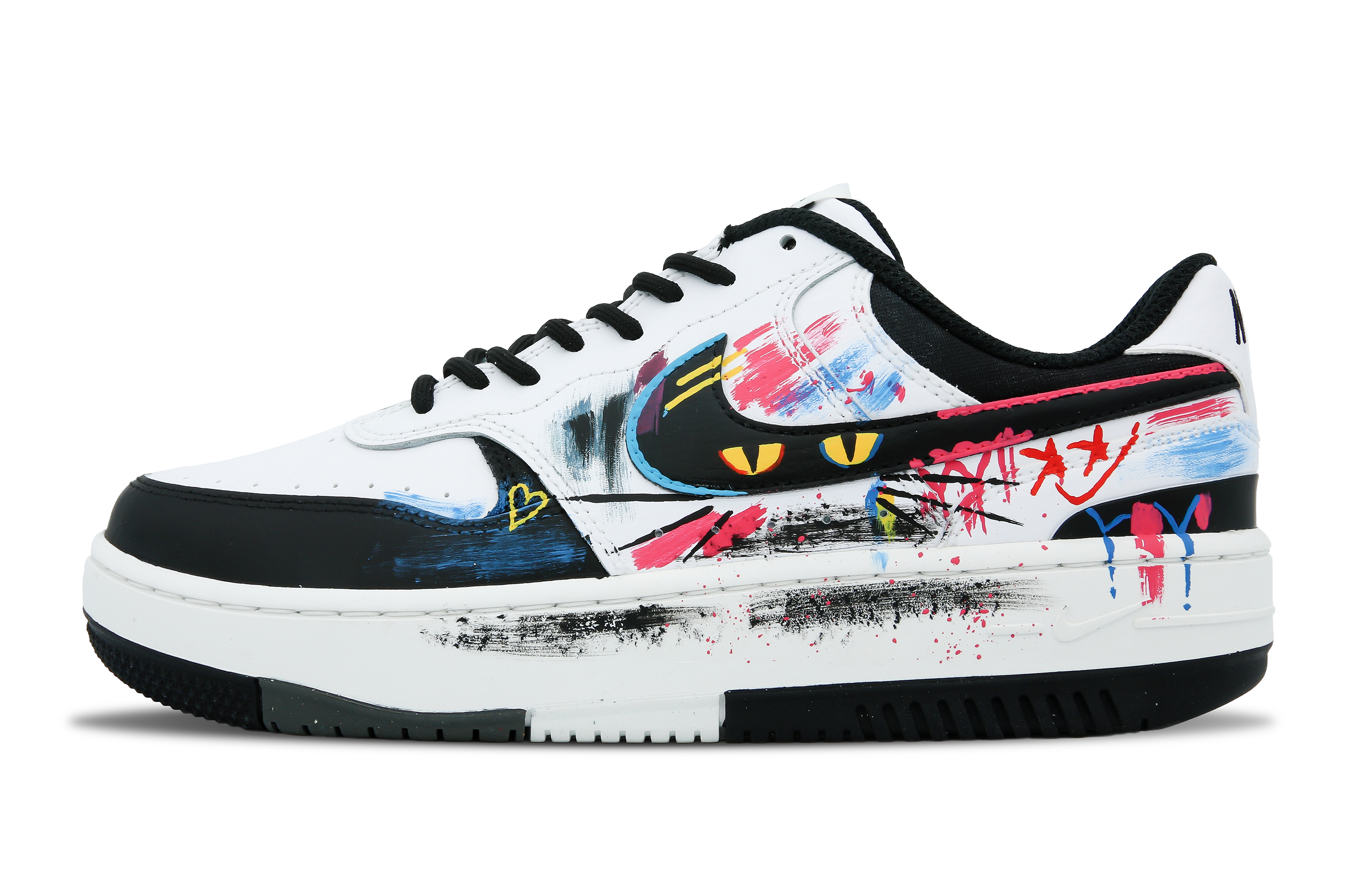 [Custom Shoes] (Women) Nike Gamma Force 'Cat Eye Graffiti' DX9176-100-474171