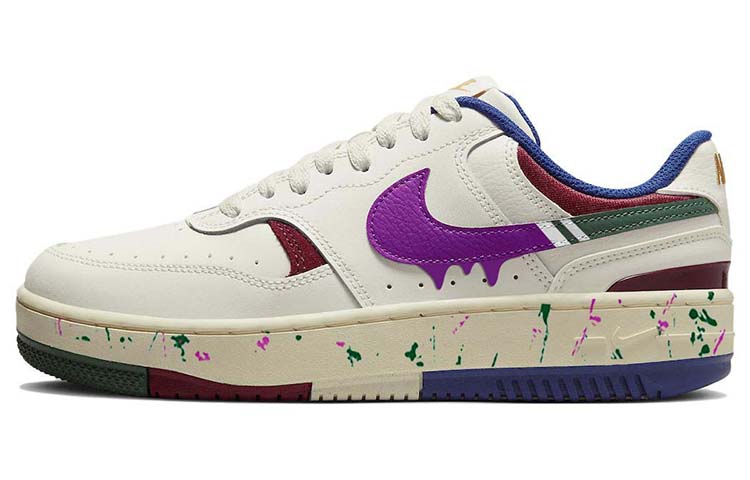 [Custom Shoes] (W) Nike Gamma Force 'Graffiti Art White Green Blue'