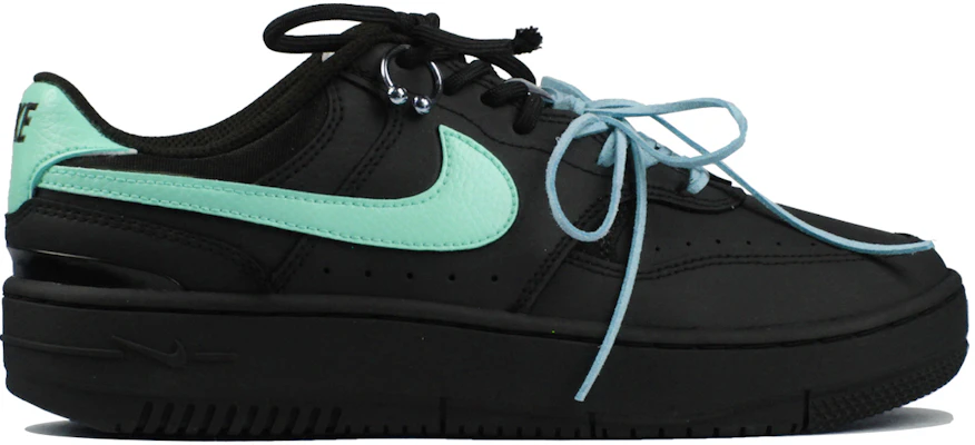 【客製球鞋】Nike Gamma Force 五一出行 絕版黑 薄荷曼波 解構雙鞋帶 圓環銀 高雅百搭 耐磨 低筒 帆布鞋 女款 絕版黑綠 Lookbook 【客製球鞋】Nike Gamma Force 五一出行 絕版黑 薄荷曼波 解構雙鞋帶 圓環銀 高雅百搭 耐磨 低筒 帆布鞋 女款 絕版黑綠