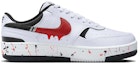 Order 【定制球鞋】 Nike Gamma Force 流體潑墨 潮流百搭 塗鴉藝術 輕便耐磨 低幫 板鞋 女款 黑白紅