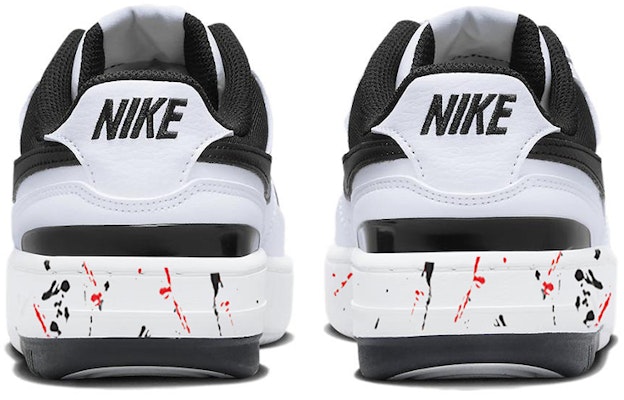 【定制球鞋】 Nike Gamma Force 流體潑墨 潮流百搭 塗鴉藝術 輕便耐磨 低幫 板鞋 女款 黑白紅 Shop 【定制球鞋】 Nike Gamma Force 流體潑墨 潮流百搭 塗鴉藝術 輕便耐磨 低幫 板鞋 女款 黑白紅