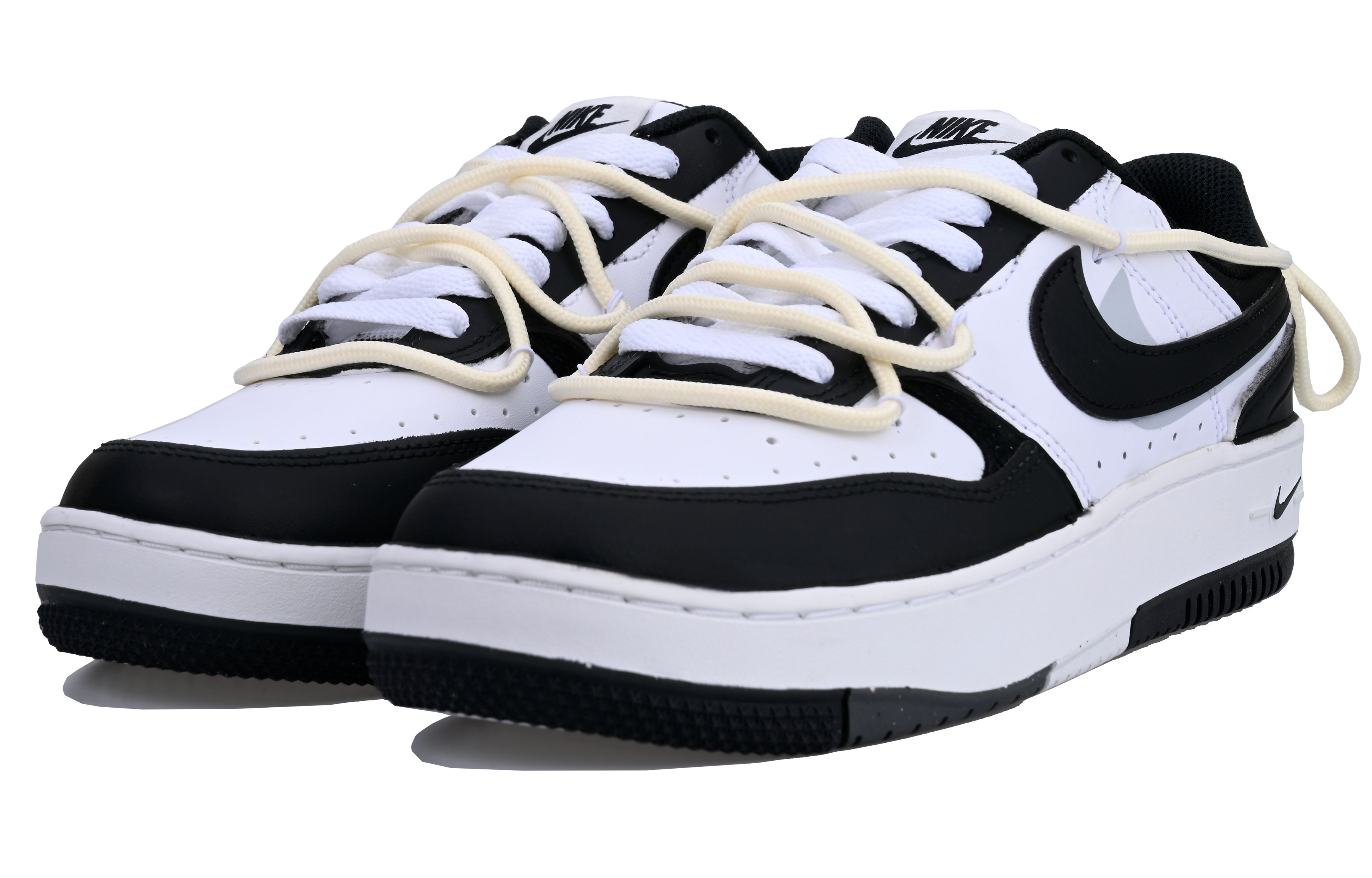 Lookbook (W) [Sepatu Kustom] Nike Gamma Force Low 'Vlad Minimalis Industrial' DX9176-100(Team33-极简工业-黑白）