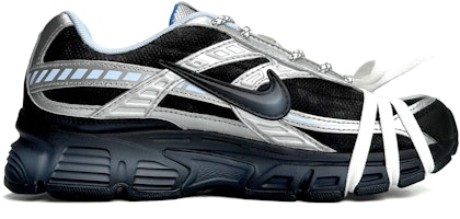 【訂製運動鞋】 Nike Initiator 城市探索 通用 手繪改色 低筒 跑步鞋 女款 黑銀 Order 【訂製運動鞋】 Nike Initiator 城市探索 通用 手繪改色 低筒 跑步鞋 女款 黑銀