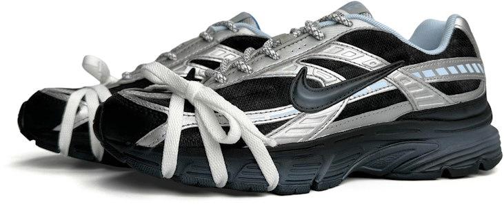 【客製運動鞋】Nike Initiator 城市探險 百搭 手繪變色 特製鞋盒 低筒 跑步鞋 女款 黑銀 Lookbook 【客製運動鞋】Nike Initiator 城市探險 百搭 手繪變色 特製鞋盒 低筒 跑步鞋 女款 黑銀