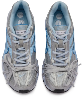 【訂製球鞋】 Nike Initiator BIGNIU 冰霜藍 染舊未來 科技感 機能 低筒 跑步鞋 女款 灰銀藍 Shop 【訂製球鞋】 Nike Initiator BIGNIU 冰霜藍 染舊未來 科技感 機能 低筒 跑步鞋 女款 灰銀藍