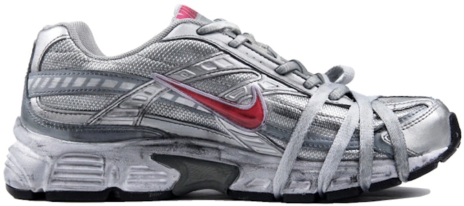 (W) 【カスタムシューズ】(女性用) ナイキ イニシエーター 'グレーシルバーレッド' 394053-101(TeamJ-520机能复古风) Order (W) 【カスタムシューズ】(女性用) ナイキ イニシエーター 'グレーシルバーレッド' 394053-101(TeamJ-520机能复古风)