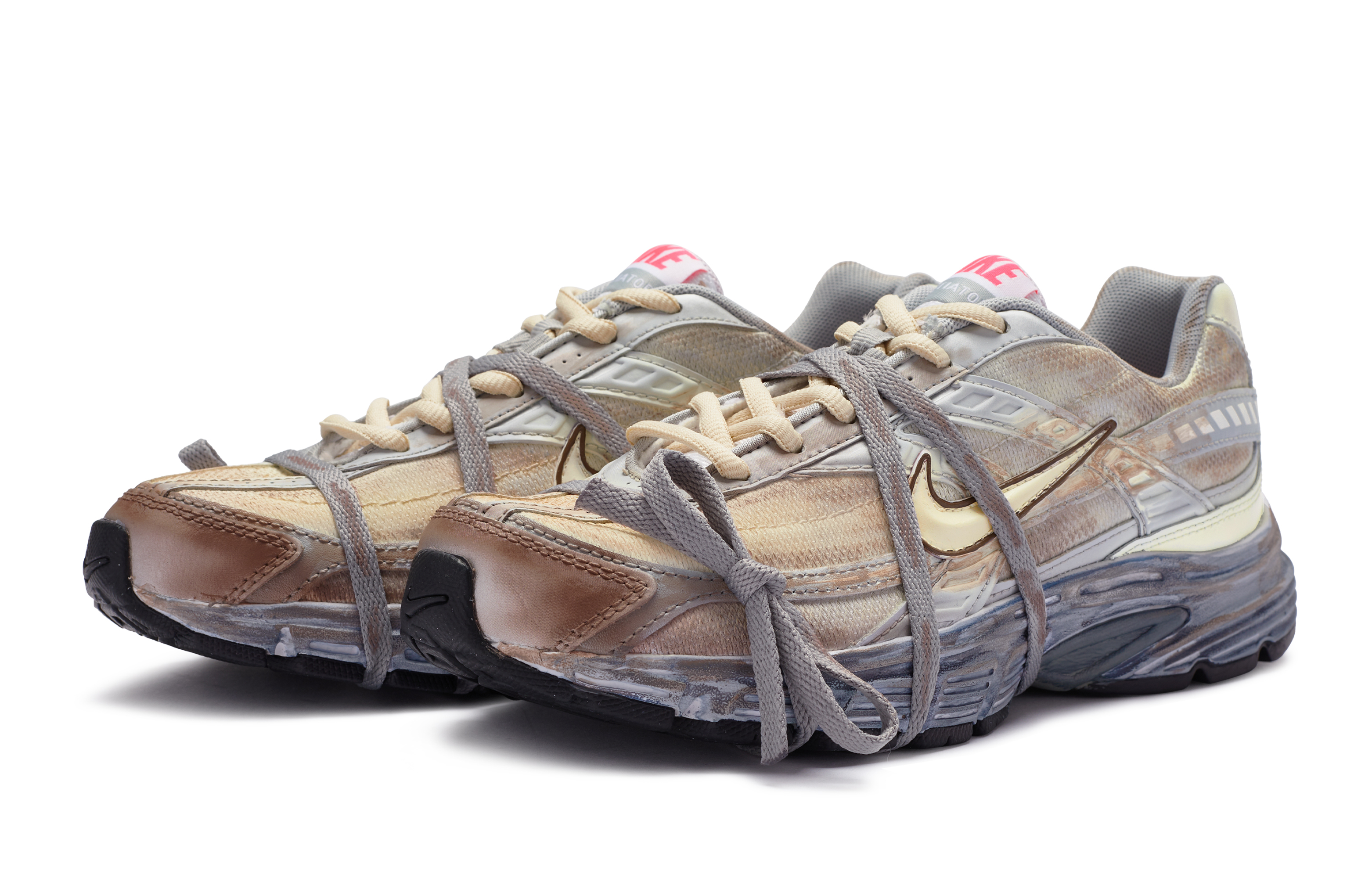 Lookbook (W) [Zapatos Personalizados] Nike Initiator 'Avena Azúcar' 394053-101(TeamR-女款米花糖)