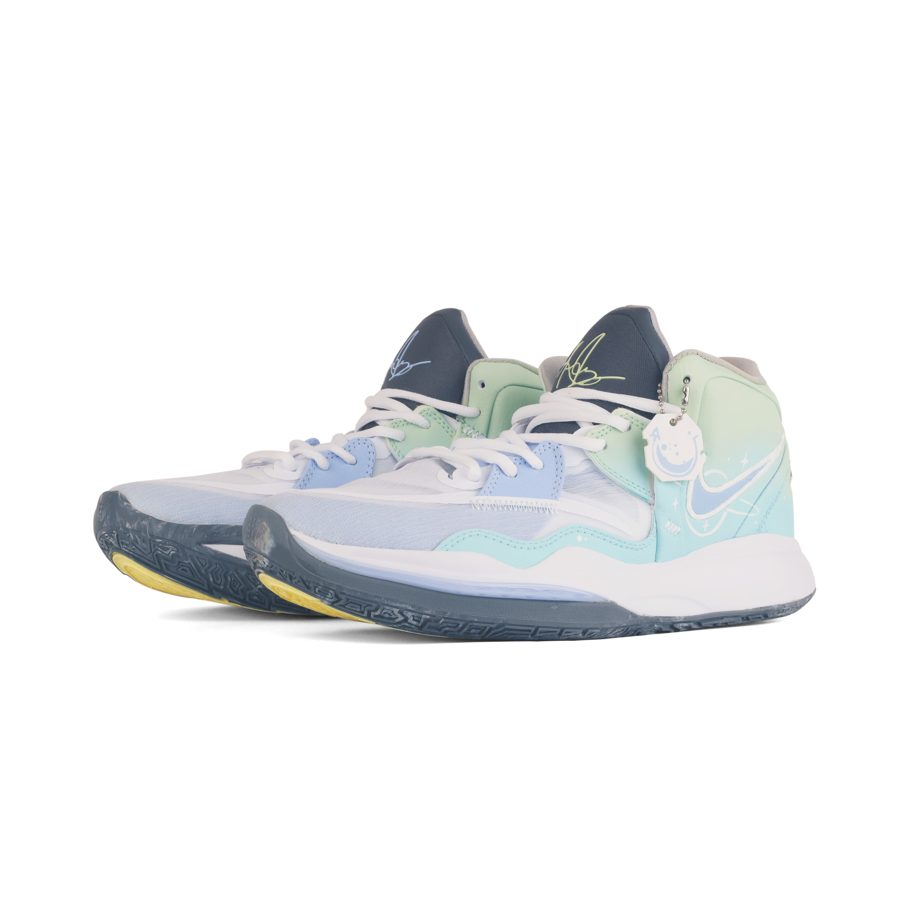 Lookbook (W) [Zapatos Personalizados] Nike Kyrie 8 Infinity 'Azul Verde' DD0334-102(Team63-星际穿越SBOX）