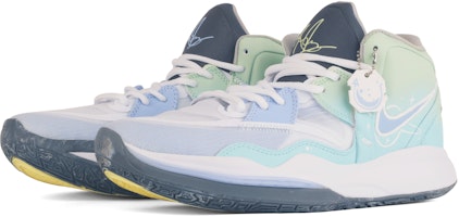 【訂製球鞋】Nike Kyrie 8 Infinity EP 歐文8 特殊鞋盒 耐磨 中筒 籃球鞋 女款 藍綠 Lookbook 【訂製球鞋】Nike Kyrie 8 Infinity EP 歐文8 特殊鞋盒 耐磨 中筒 籃球鞋 女款 藍綠