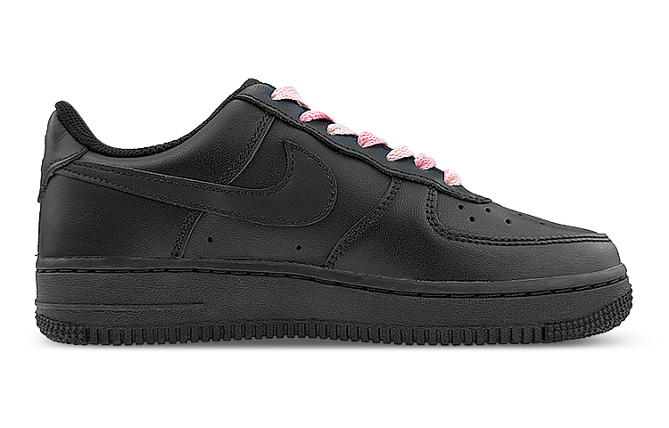 Order (W) 나이키 로우 '미니멀 로즈 블랙핑크' (커스텀) DD8959-001(Team40-女款玫瑰星球黑粉)