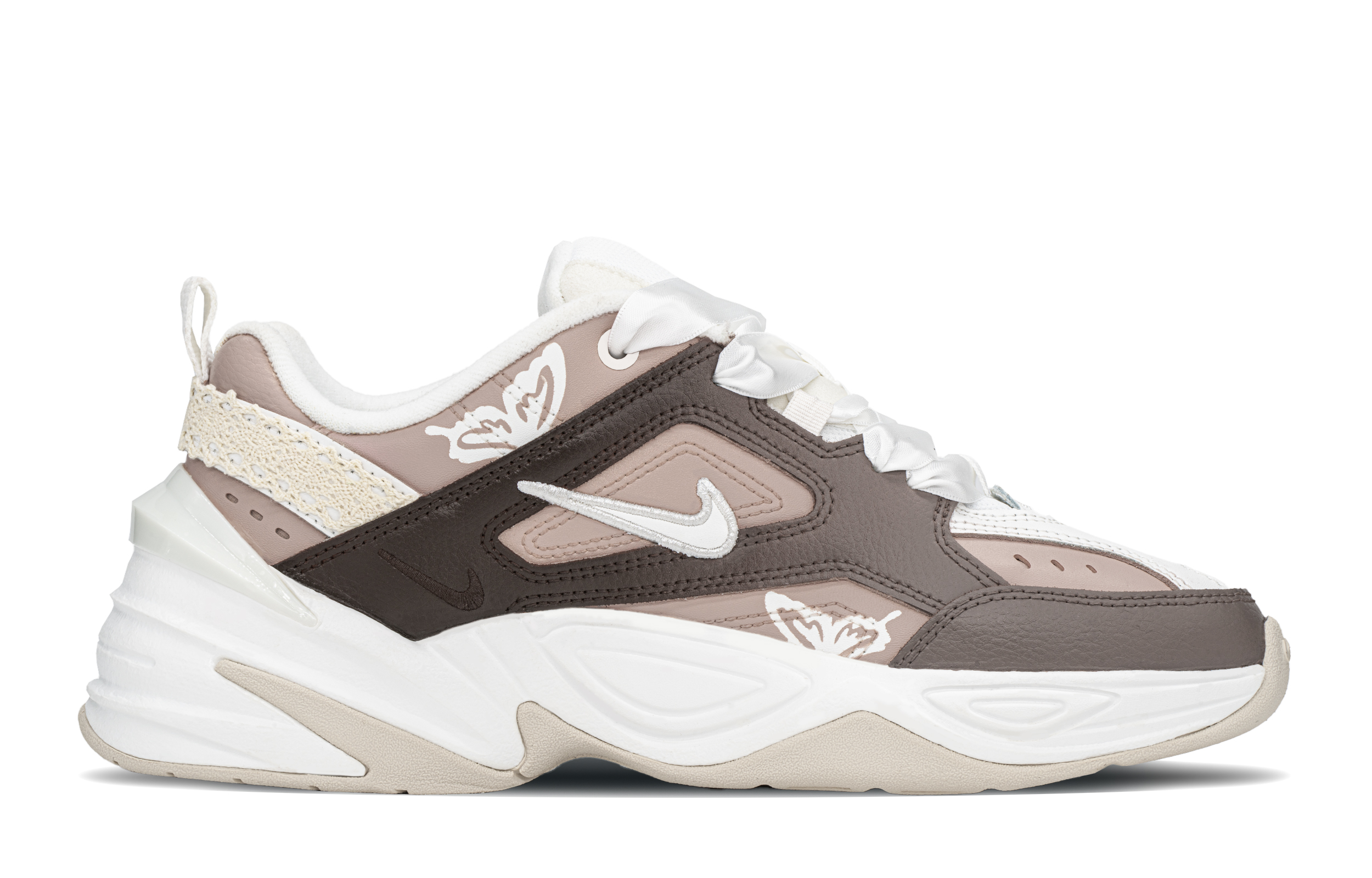 [Custom Shoes] (W) Nike M2K 'Meilade Butterfly Pink Brown' 圖 2