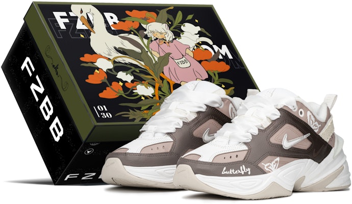 (W) ナイキ M2K カスタム「ピンクブラウンバタフライ」 AO3108-006-483491 Buy (W) ナイキ M2K カスタム「ピンクブラウンバタフライ」 AO3108-006-483491