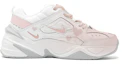 Order 【定製球鞋】 Nike M2K Tekno愛心櫻花增高特殊禮盒低筒板鞋女款粉白
