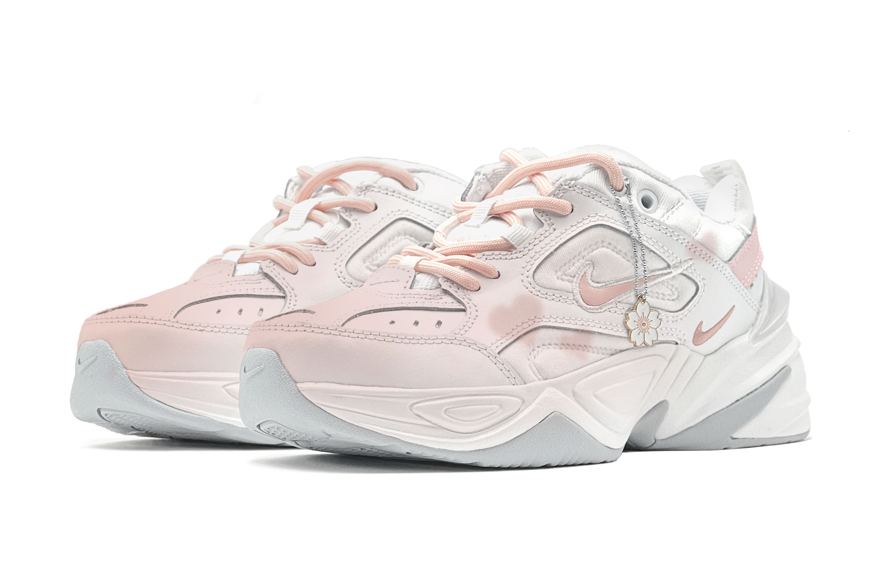 [Custom Shoes] (W) Nike M2K Tekno 'Cherry Blossom Heart' 圖 3