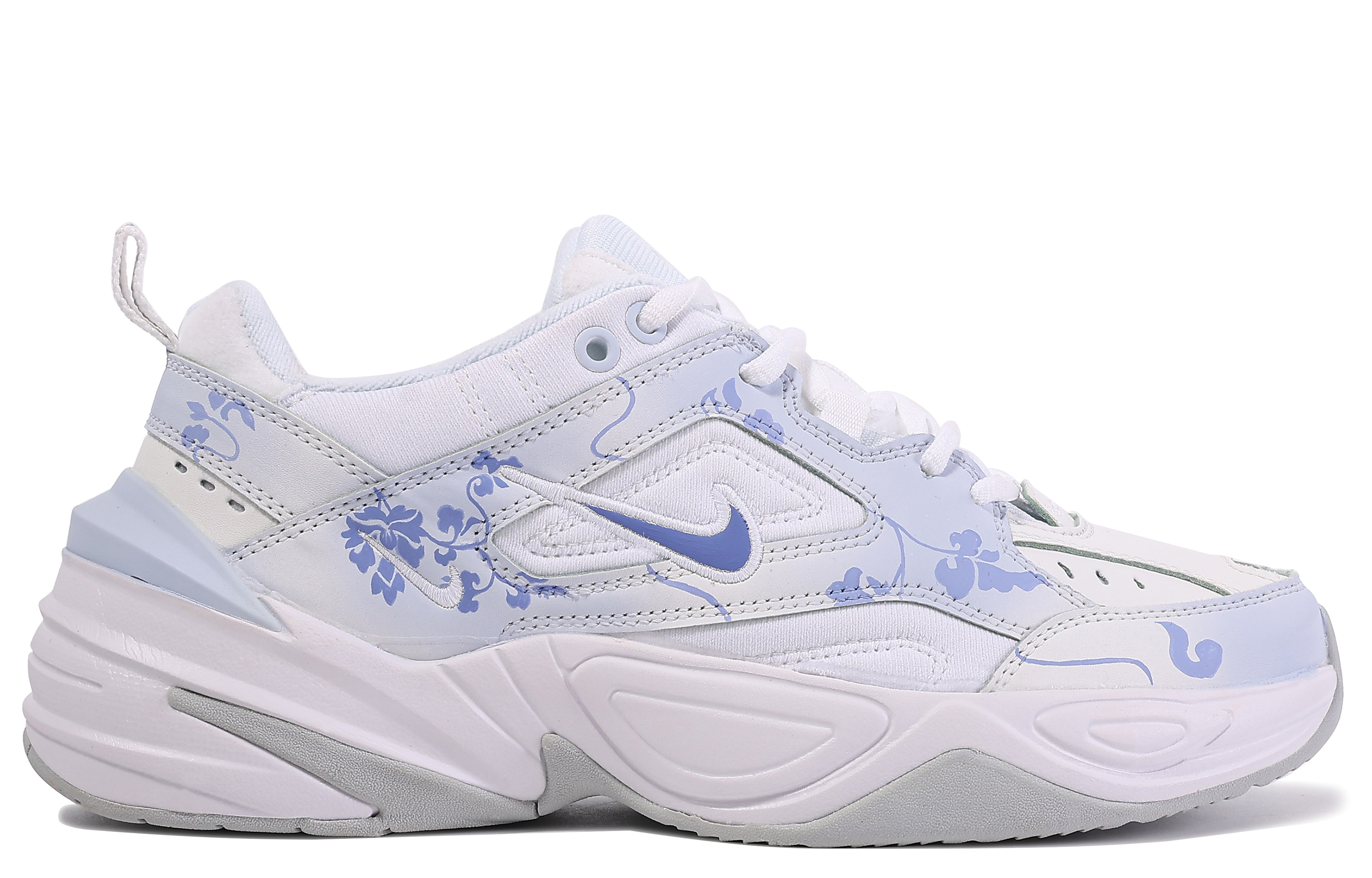 Lookbook (W) [定制鞋] 耐克 M2K Tekno '梦幻蓝达芬奇' AO3108-100(TeamM-梦蓝花田)