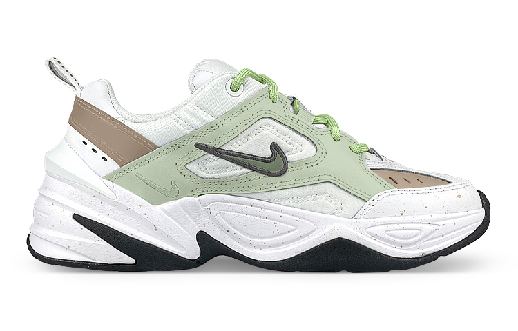 Order (W) [Kasut Custom] Nike M2K Tekno 'Matcha Splatter' BQ3378-100(Team叁-女款抹茶)