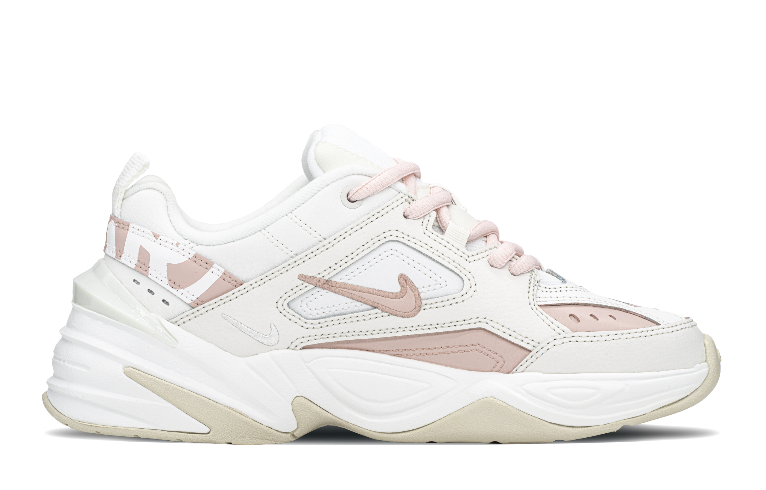 [Custom Shoes] (W) Nike M2K Tekno 'Milkshake Pink-White' 圖 2