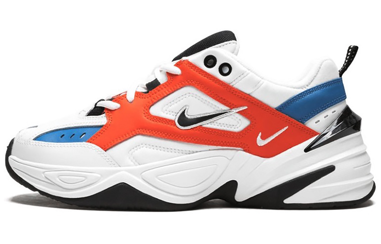 [Custom Shoes] (W) Nike M2K Tekno 'Panda Deconstructed White Team Orange' 圖 7