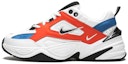 Sizing (W) 【定制鞋款】耐克M2K Tekno “熊猫队橙” AO3108-101(Team200-告白熊猫解构黑)