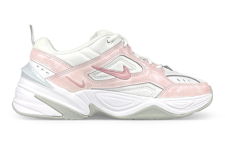Order 【客製化球鞋】 Nike M2K Tekno 微翻遊鞋 粉雲 漸變 星星 鏈條 低筒 老爸鞋 女款 白粉