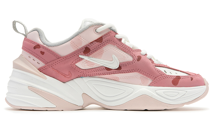 Order (W) [Kasut Custom] Nike M2K Tekno 'Camo Retro Grafiti Rama-rama Bunga' AO3108-103(TeamB-女款复古女孩脏粉)