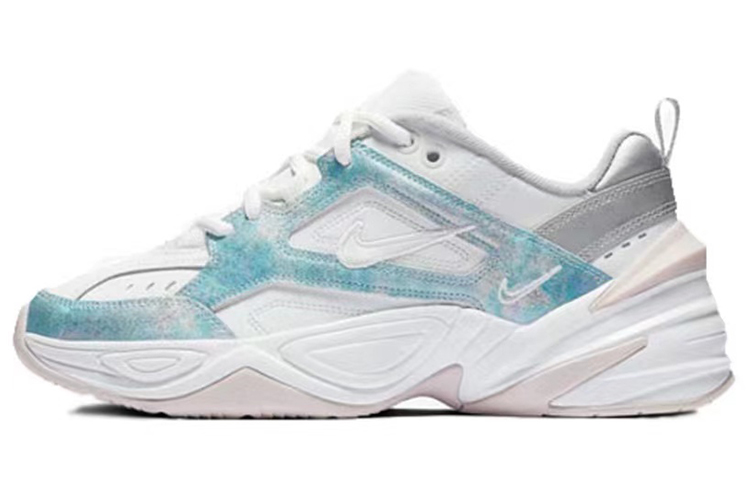 Sizing (W) [Kasut Custom] Nike M2K Tekno 'Camo Retro Grafiti Rama-rama Bunga' AO3108-103(TeamB-女款复古女孩脏粉)