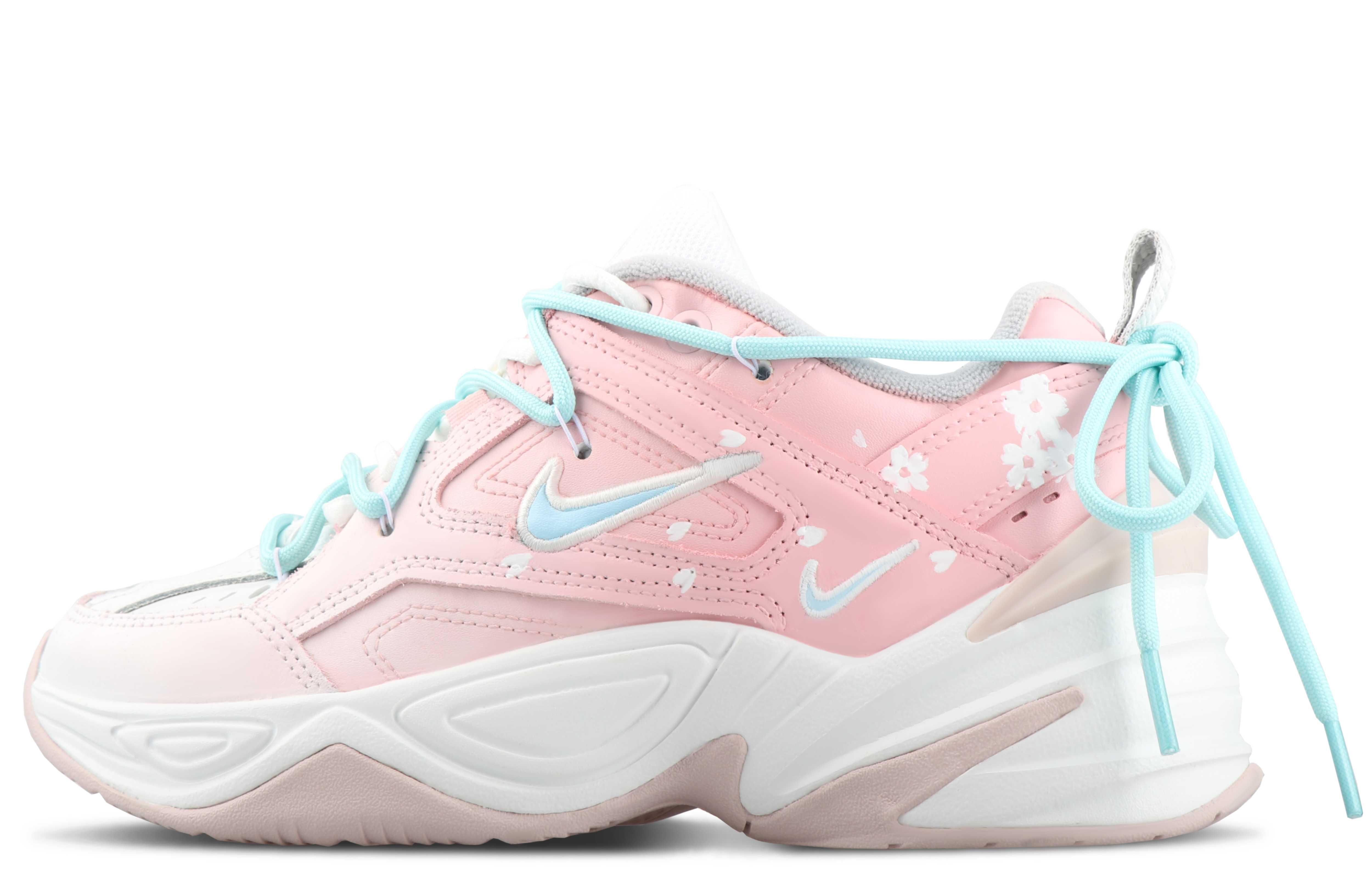 Buy (W) 나이키 M2K 테크노 '사쿠라 핑크 도파민' (커스텀) AO3108-103(TeamSix-女款-樱花白粉）