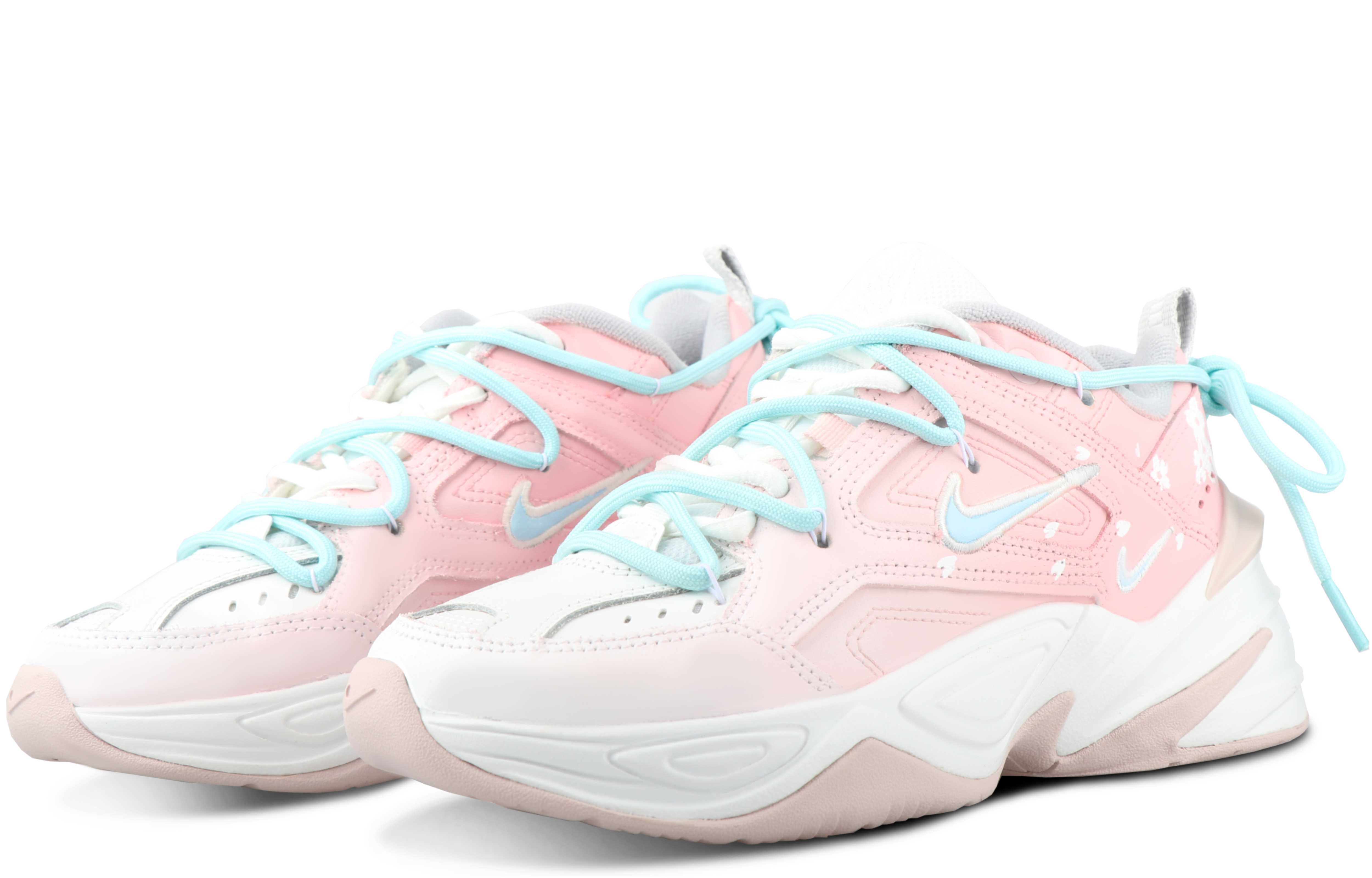 Lookbook (W) 나이키 M2K 테크노 '사쿠라 핑크 도파민' (커스텀) AO3108-103(TeamSix-女款-樱花白粉）