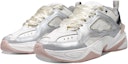 Lookbook 【客製球鞋】Nike M2K Tekno 銀粉閃光 芭蕾風 復古高級 低筒 爸爸鞋 女款 銀粉