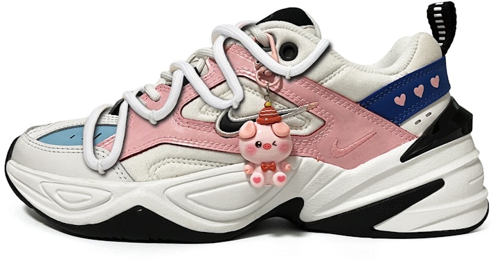 (W) 나이키 M2K 테크노 '딸기핑크-팀오렌지' (커스텀) AO3108-101(Team200-草莓爆爆猪双白) Order (W) 나이키 M2K 테크노 '딸기핑크-팀오렌지' (커스텀) AO3108-101(Team200-草莓爆爆猪双白)