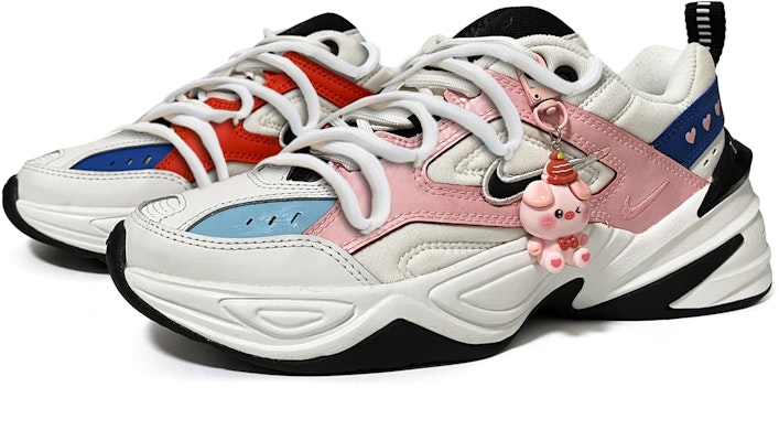 (W) 나이키 M2K 테크노 '딸기핑크-팀오렌지' (커스텀) AO3108-101(Team200-草莓爆爆猪双白) Shop (W) 나이키 M2K 테크노 '딸기핑크-팀오렌지' (커스텀) AO3108-101(Team200-草莓爆爆猪双白)