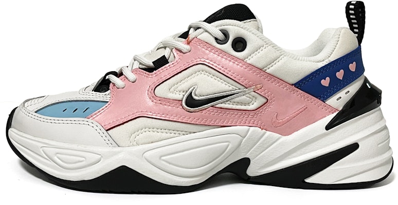 【訂製球鞋】Nike M2K 合成皮 Tekno 戀愛心情 手繪愛心 Team Orange 防滑 低筒 老爹鞋 女款 白橙 Order 【訂製球鞋】Nike M2K 合成皮 Tekno 戀愛心情 手繪愛心 Team Orange 防滑 低筒 老爹鞋 女款 白橙