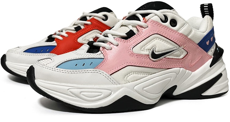 【訂製球鞋】Nike M2K 合成皮 Tekno 戀愛心情 手繪愛心 Team Orange 防滑 低筒 老爹鞋 女款 白橙 Shop 【訂製球鞋】Nike M2K 合成皮 Tekno 戀愛心情 手繪愛心 Team Orange 防滑 低筒 老爹鞋 女款 白橙