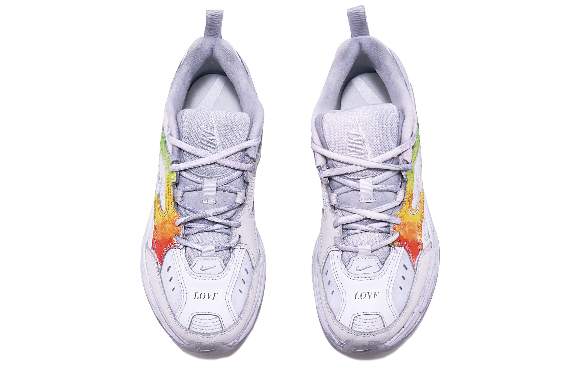 [Custom Shoes] (W) Nike M2K Tekno 'Valentine's Day - Phantom' 圖 4