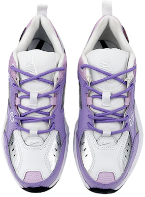 【定制球鞋】 Nike M2K Tekno 厚底 MAY 撞色 塗鴉 貓爪 貼布 低幫 老爹鞋 女款 白紫 Shop 【定制球鞋】 Nike M2K Tekno 厚底 MAY 撞色 塗鴉 貓爪 貼布 低幫 老爹鞋 女款 白紫