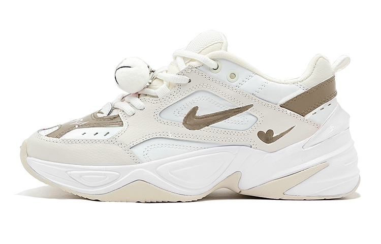 [Custom Shoes] (W) Nike M2K Tekno 'White Brown Graffiti Charm'