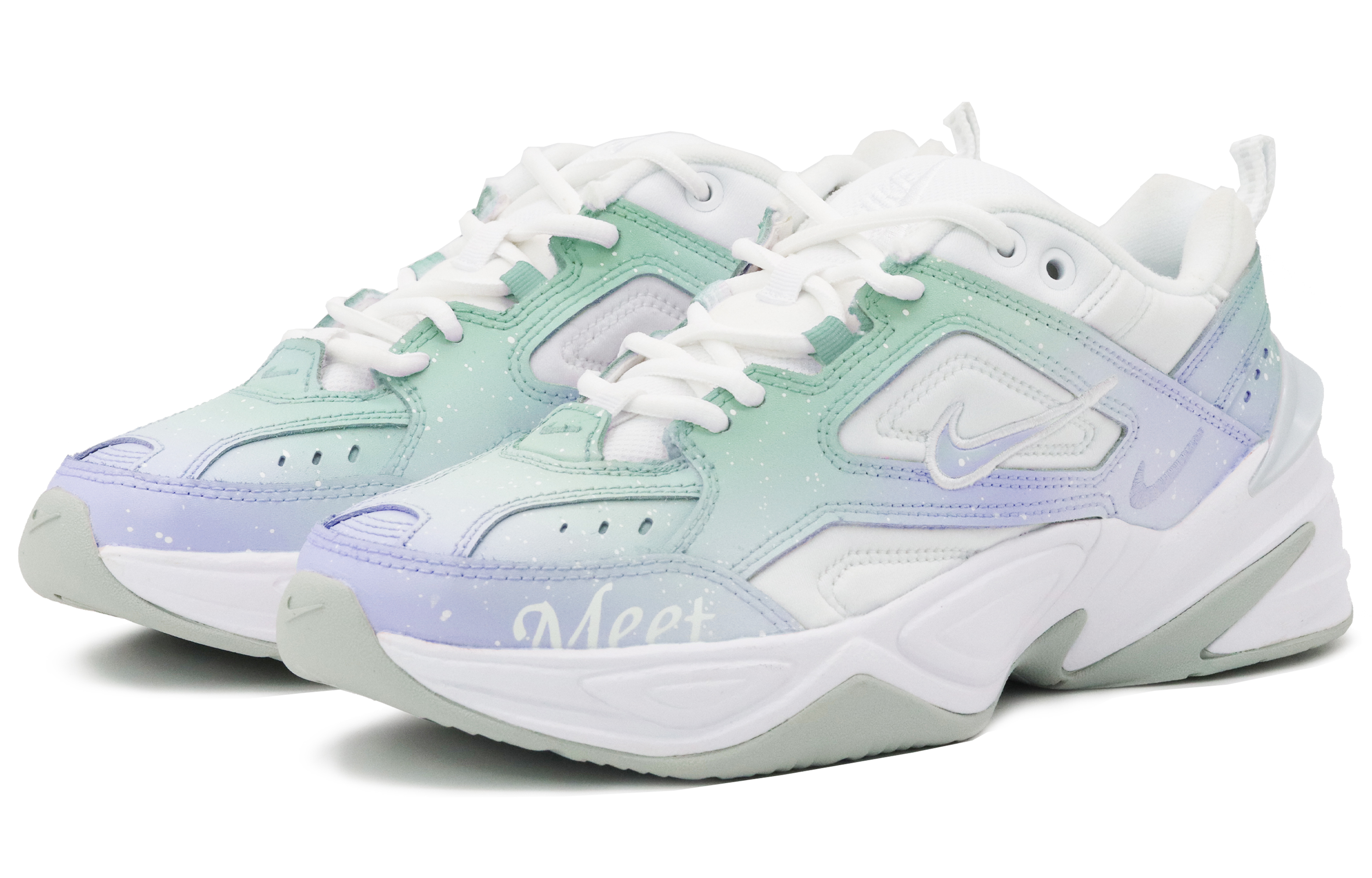 [Custom Shoes] (W) Nike M2K Tekno 'White Purple' 圖 3