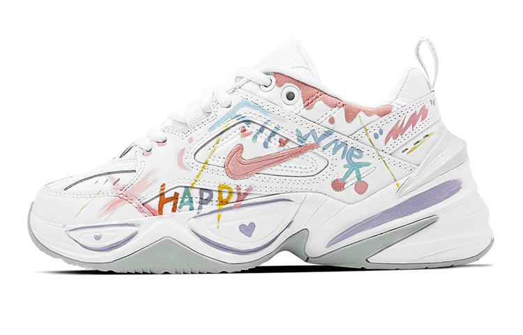 [Custom Shoes] (W) Nike M2K Tekno 'White Retro'