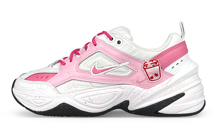 [Custom Shoes] (W) Nike M2K Tekno Custom Box 'Strawberry Pink Splatter'