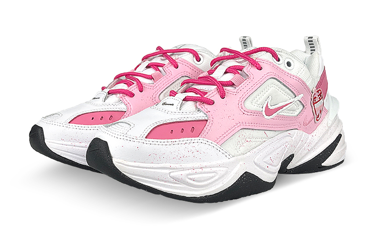 [Custom Shoes] (W) Nike M2K Tekno Custom Box 'Strawberry Pink Splatter' 圖 3