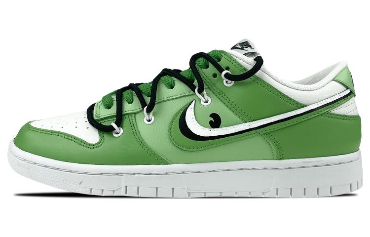 Order (W) [Kasut Custom] Nike Nikex Dunk Low 'Powerpuff Girls Blossom Hitam-Hijau' DD7099-100(Team叁-女款飞天毛毛S-BOX)